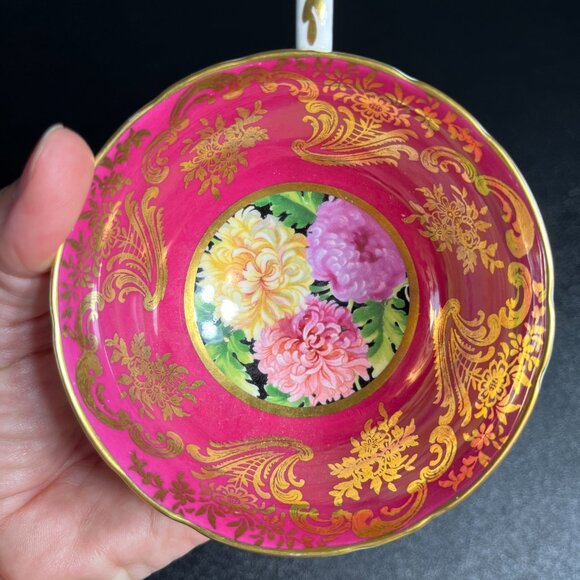 Paragon by Appointment Fine Bone China made in England Chrysanthemum - Picture 4 of 4